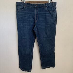 Duluth Men's Relaxed Fit Flex Ballroom Denim Jeans in Blue 44x30